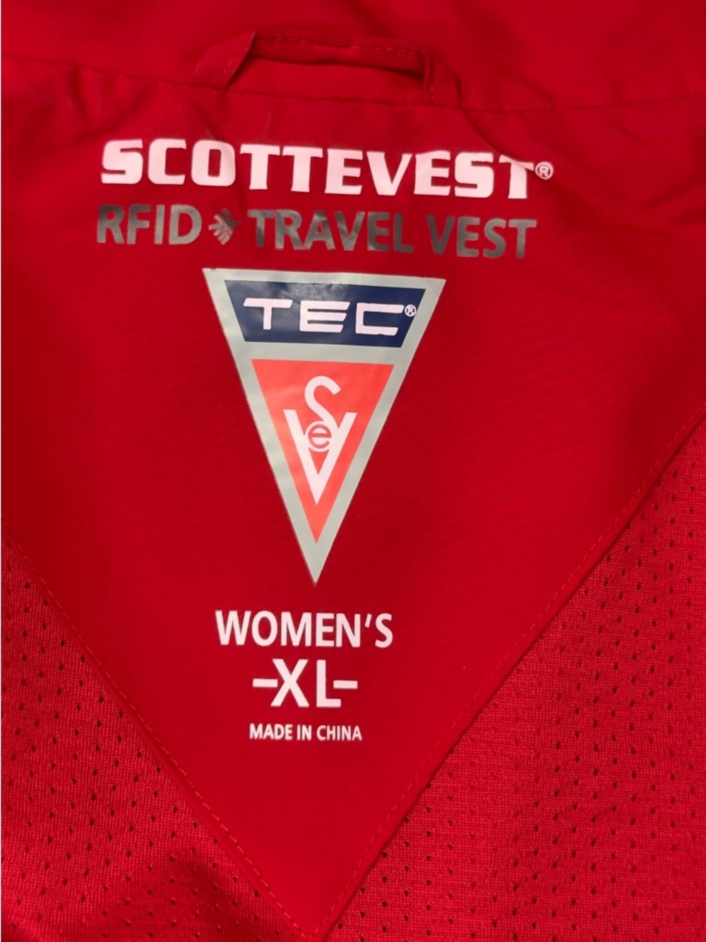 SCOTTEVEST RFID TRAVEL VEST 18 POCKETS WOMENS Size XL - Picture 9 of 14